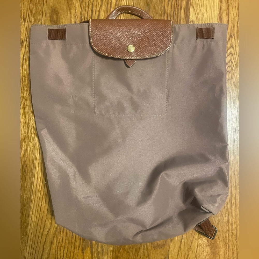 Longchamp Nylon Foldable Backpack
